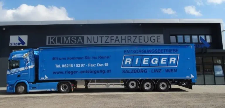 Klimsa Nutzfahrzeuge - Glückliche Kunden - Rieger Austria Entsorgung und Verwertung GmbH